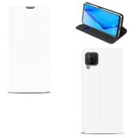 Huawei P40 Lite | Book Case | Hoesje Wit met Pashouder