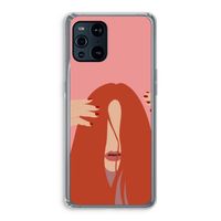 Woke up like this: Oppo Find X3 Transparant Hoesje