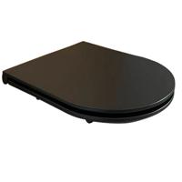 Wiesbaden Flatline Toiletzitting Softclose En Quick Release Mat Zwart Wiesbaden Flatline Toiletzitting Softclose En Quick Release Mat Zwart