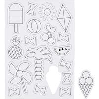 Creativ Company Kleur je eigen magneten - zomer