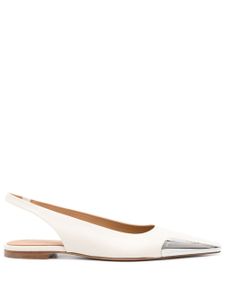 Off-White ballerines Divy en cuir - Tons neutres