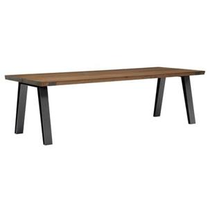 QLiv Side-to-Side tafel 220x100 gerookt eiken