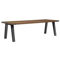 QLiv Side-to-Side tafel 220x100 gerookt eiken