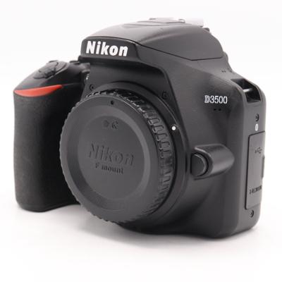 Nikon D3500 body zwart occasion