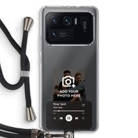 Music Player: Xiaomi Mi 11 Ultra Transparant Hoesje met koord