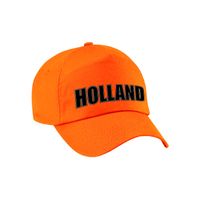 Oranje supporter pet / cap Holland fan voor het EK / WK voor volwassenen - thumbnail