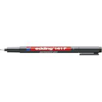 Edding Foliestift 141 F permanent pen 4-141001 Zwart - thumbnail