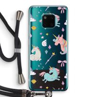 Fantasiewereld: Huawei Mate 20 Pro Transparant Hoesje met koord
