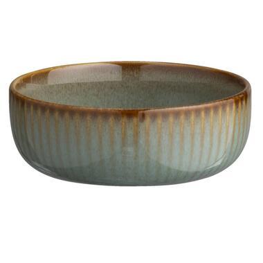 Schaaltje Camille - groen - stoneware - Ø11,5 cm - Leen Bakker