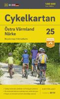 Fietskaart 25 Cykelkartan Östra Värmland - Närke - oost Varmland | Norstedts Fietskaart 25 Cykelkartan Östra Värmland - Närke - oost Varmland | Norstedts