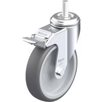 Blickle LKRA-PATH 126G-FI-GS12 Zwenkwiel met rem Wieldiameter: 125 mm Draagvermogen (max.): 120 kg 1 stuk(s)