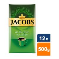 Jacobs - Auslese Klassisch Gemalen koffie - 12x 500g