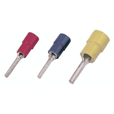 Intercable 180866 Stiftkabelschoen 0.50 mm² 1 mm² Deels geïsoleerd Rood 1 stuk(s)