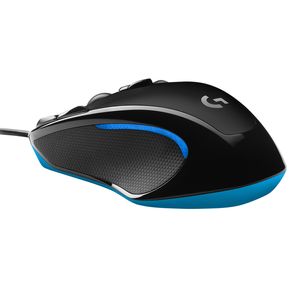 Logitech G300s Optische Bedrade Gaming Muis - Zwart / Blauw