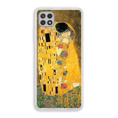 Der Kuss: Samsung Galaxy A22 4G Transparant Hoesje