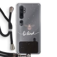 Be(e) kind: Xiaomi Mi Note 10 Pro Transparant Hoesje met koord