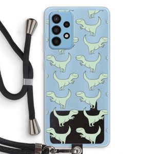 Dinos: Samsung Galaxy A52 Transparant Hoesje met koord
