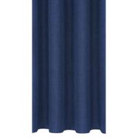 Leen Bakker - Gordijnstof Rudy - Polyester - Blauw - B150 Cm