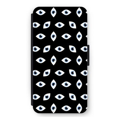 Eyes pattern: iPhone 11 Flip Hoesje