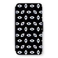 Eyes pattern: iPhone 11 Flip Hoesje