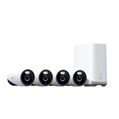 EufyeufyCam E330 (Professsional) 4-Cam Kit IP-camera Wit