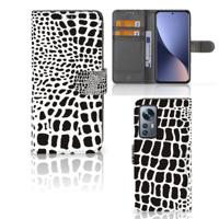 Xiaomi 12 | 12X | Telefoonhoesje | Met pasjeshouder | Slangenprint