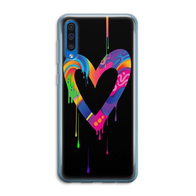 Melts My Heart: Samsung Galaxy A50 Transparant Hoesje