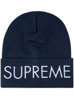 Supreme bonnet Capital à logo brodé - Bleu