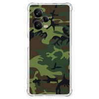 Xiaomi Redmi Note 12 Pro Plus Doorzichtige Silicone Hoesje Army Dark - thumbnail