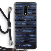 Verrassende lijnen: OnePlus 7 Transparant Hoesje met koord