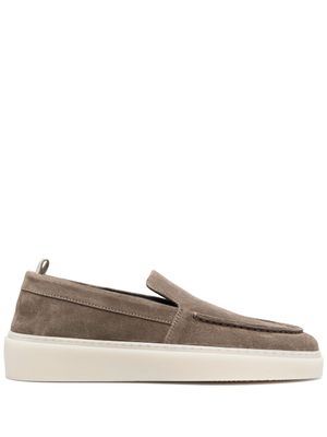 Officine Creative baskets Muskrat 105 à design sans lacets - Vert