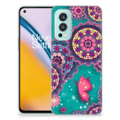 OnePlus Nord 2 5G | Hoesje maken | Cirkels en Vlinders