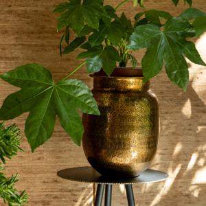 Dutchbone Vaas Baha 30cm - Brass