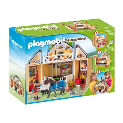 PLAYMOBIL Country speelbox paardenstal 5418