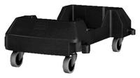 Onderstel rubbermaid slim jim zwart