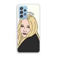 Mary Kate: Samsung Galaxy A73 Transparant Hoesje