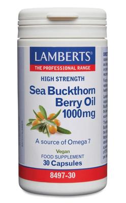 Lamberts Duindoorn olie 1000mg - Sea buckthorn berry oil Lamberts Duindoorn olie 1000mg - Sea buckthorn berry oil