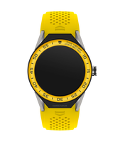 Horlogeband Tag Heuer SBF8A8017 Rubber Geel 22mm - thumbnail
