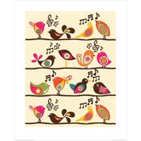 Kunstdruk Valentina Ramos - Singing Birds 40x50cm