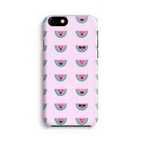 Smiley watermeloenprint: iPhone 8 Volledig Geprint Hoesje