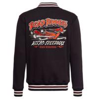 King Kerosin College Jacket Roadrunner Black -XXXXL