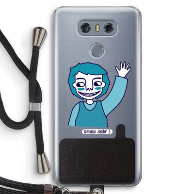 Zwaai: LG G6 Transparant Hoesje met koord