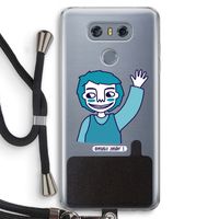 Zwaai: LG G6 Transparant Hoesje met koord