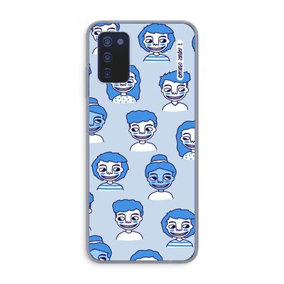 Gezichtjes: Samsung Galaxy A03s Transparant Hoesje