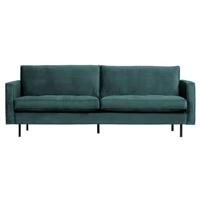 BePureHome Rodeo Classic 2,5-zitsbank - Velvet - Teal - thumbnail