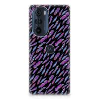 Motorola Edge 30 Pro | TPU bumper | Feathers Color