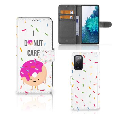 Samsung Galaxy S20 FE | Book Cover | Donut Roze