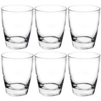 Set van 15x stuks tumbler waterglazen/drinkglazen transparant 280 ml Set van 15x stuks tumbler waterglazen/drinkglazen transparant 280 ml