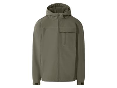 esmara Men Heren softshell jas (Olijfgroen, M)
