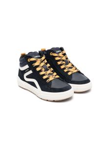 Geox Kids baskets Weemble Abx en cuir - Bleu